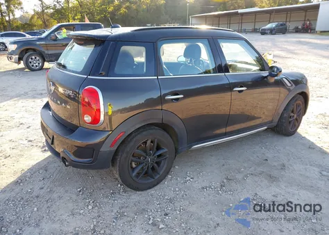 2015 Mini Countryman Cooper S z USA, uszkodzony, nr VIN WMWZC3C57FWP52756
